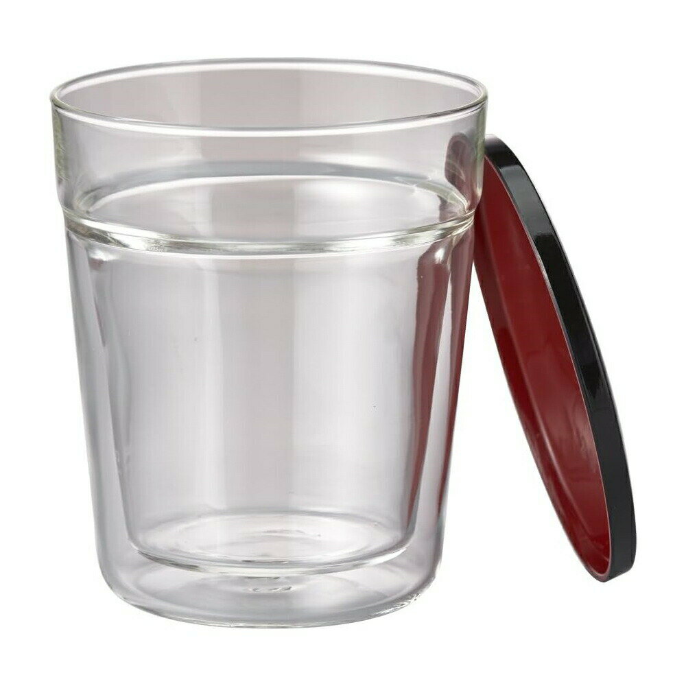 ハリオ　ガラスのヒレ酒カップ　一合用　GHK-180　RSK-93[関連：HARIO 日本製 酒器 保温 2重 ロックグ..