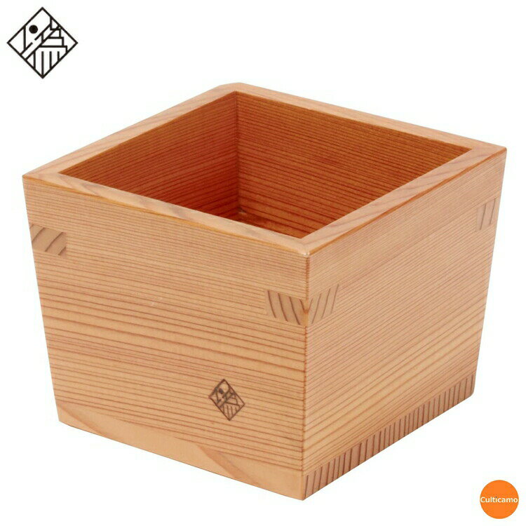 以為　おもえらく　日光杉　枡　大　150cc　RMS-M9[関連：業務用 日本製 食器 グラス 日光杉 酒器 木製..