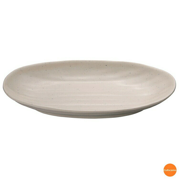 マイン　メラミンウェア　小判皿　白　小　M11-114　RMI-67[関連：MIN 業務用 食器 楕円皿 プラスチック 陶器調 メラミン食器 食器洗浄機対応]