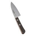 一角 小出刃 ウロコ取り付 片刃 P-105D 10.5cm AIT-09[関連:トギノン販売 業務用 日本製 和包丁 サバキ庖丁 小出刃 サバキ庖丁 釣り キ...