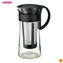 ハリオ 水出し珈琲ポットミニ ブラック MCPN-7B 600ml FMZ1101[関連:HARIO 日本製 コーヒー用品 人気商品 アイスコーヒー ドリップポ...