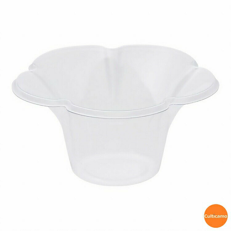 ミニフルールカップ　透明　80ヶ入　FKT-36[関連：サンナップ 業務用 消耗品 使い捨て容器 プラコップ ..