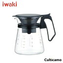 iwaki NEWコーヒーハウス KT8685-BK FKC-D6[関連:イワキ AGC テクノグラス 家庭用 コーヒー用品 耐熱ガラス 電子レンジ対応 珈琲 ...