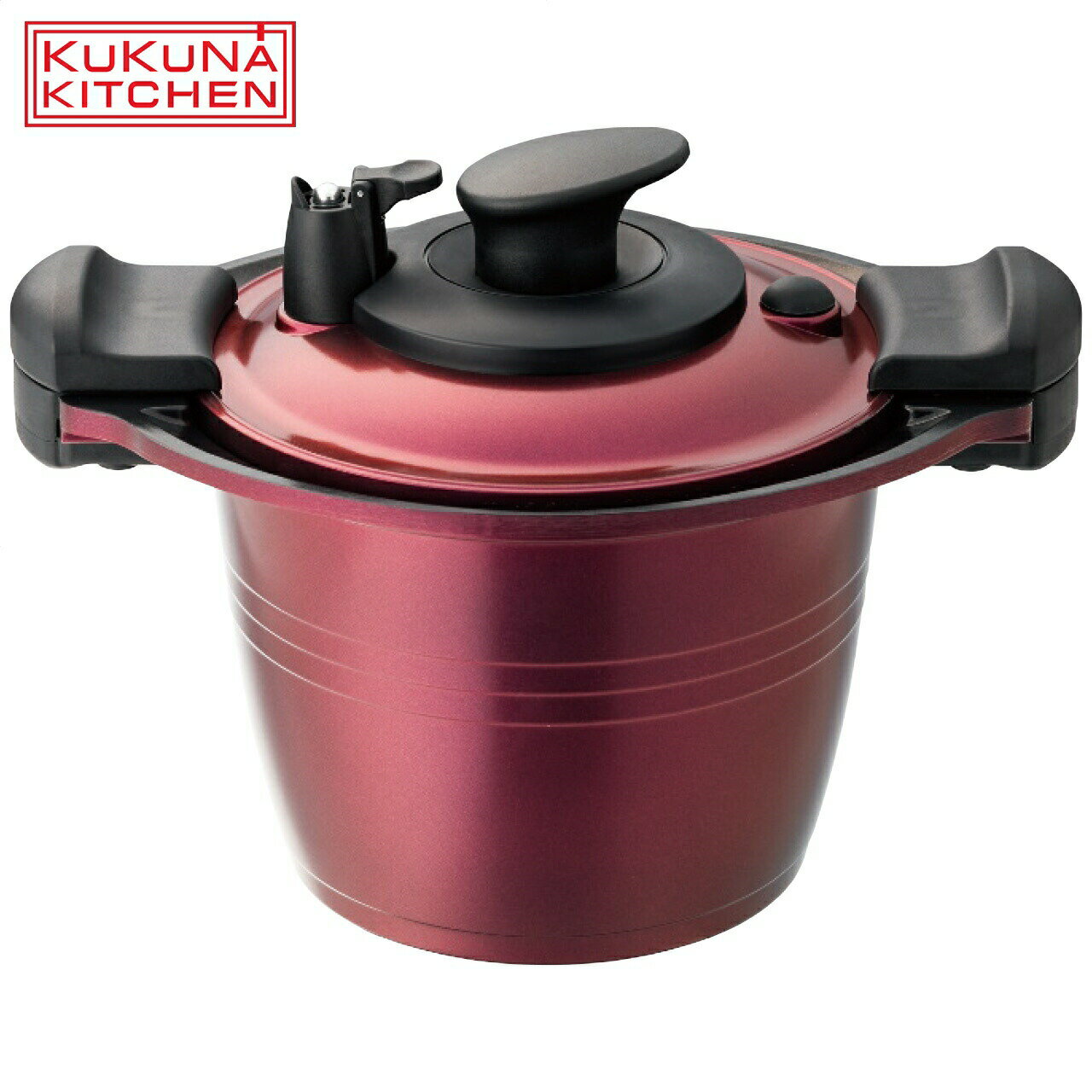 ククナ　低圧多機能鍋　20cm　4L　KKN-LV20H［関連：apide アピデ KUKUNA 家庭用 圧力鍋 電磁調理器対..