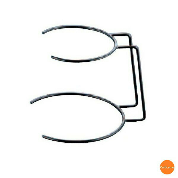 18-8　2段　陶器皿スタンド　ブラック　NTS-02[関連：業務用 卓上用品 土鍋 和食 お鍋 ホテル 旅館 皿..