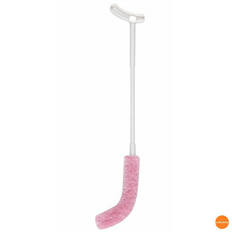 ピカピカ細口ボトル洗い　BO-48　ピンク　KBT-29[関連：サンコープラスチック 清掃用品 スポンジ たわ..