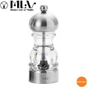 MLV ペパーミル ステン サテン 15cm HP0706BP PEM-B4[関連:Modern Life Of Vitality 業務用 卓上用品 粗さ調節 ...