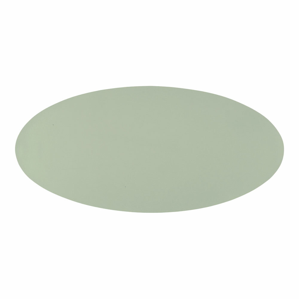 ジックザック　センターピースマット　オーバル　グリーン　70cmx33cm　PZI-08[関連：ziczac ドイツ ブ..