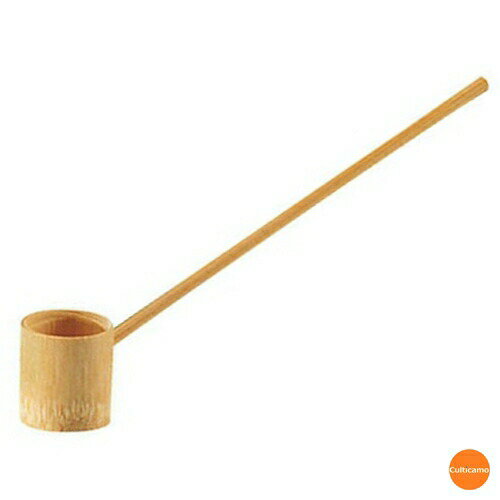 竹　トンカツ杓子　PTV-03[関連：萬洋 業務用 卓上用品 レードル お玉 杓子 ソース タレ トンカツ 丼 ..