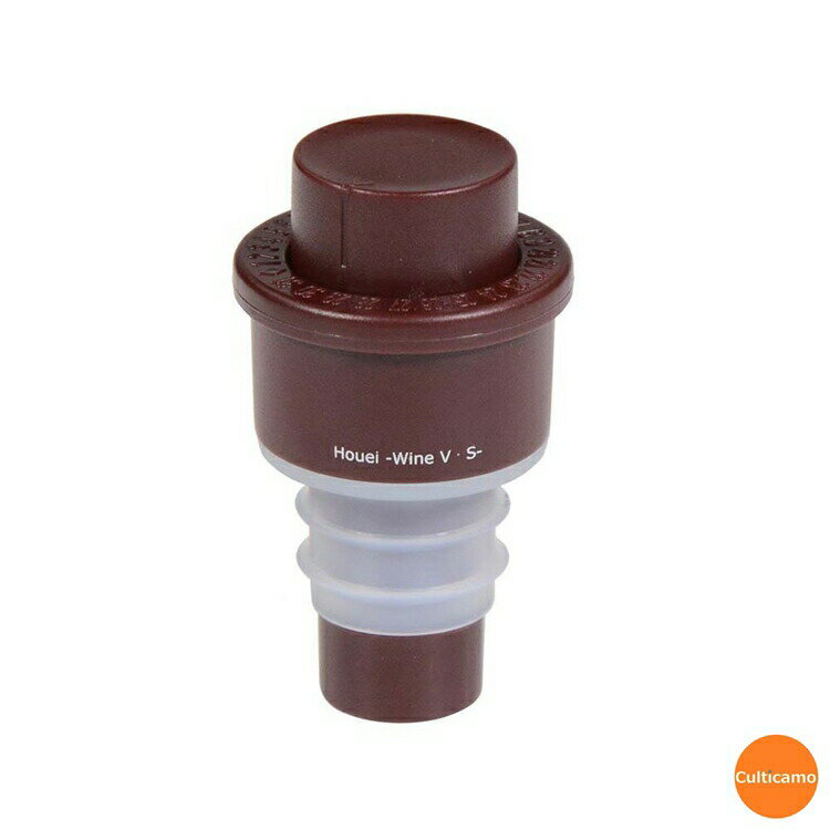 バキューム　ワインストッパー　小　ブラウン　PBK-10[関連：豊栄 ワイン用品 ワイン 真空 保存 ストッ..