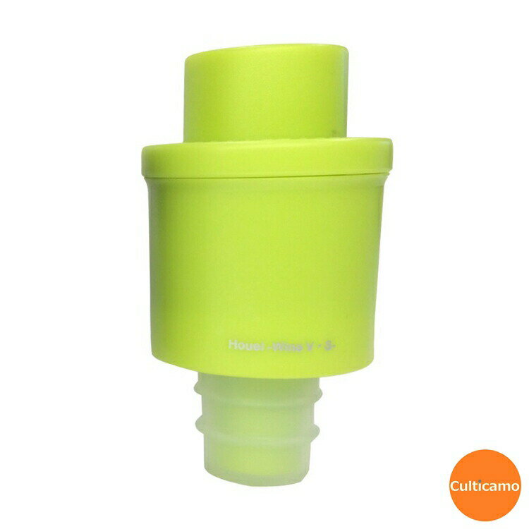 バキューム　ワインストッパー　中　グリーン　PBK-19[関連：豊栄 ワイン用品 ワイン 真空 保存 ストッ..