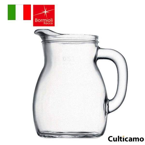 Pitchers - ボルミオリロッコ　ビストロジャグ　1.46160　1.0L　RBR-39[関連：Bormioli Rocco イタリア ブランド ワイン 花瓶 水差し ピッチャー]