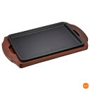トキワ ステーキ皿 309 長方型 小 18cm PTK-06[関連:中部コーポレーション TOKIWA 業務用 ステーキ用品 ステーキ皿 鉄板 ハンバーグ 洋...