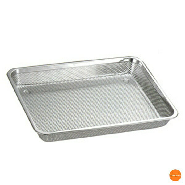 Cooking, Confectionery Goods - 18-8　パンチ浅角バット　21枚取　ABT-59[関連：三宝産業 YUKIWA 日本製 業務用 厨房用品 料理道具 パンチング 水切り ザル 穴明 バット]