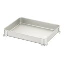 ホクア アルマイト アレンジバット 小 50 AAL-48[関連:北陸アルミニウム 業務用 厨房用品 下ごしらえ 日本製 システムバット 餃子バット 仕込み 生...