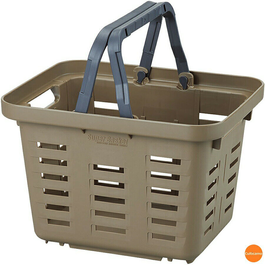 リングスター　スーパーバスケット　SB-310　ブラウン　ABS-31[関連：日本製 バスケット かご コンテナ 収納ボックス ケース カゴ ショッピングバスケット 工具入れ]