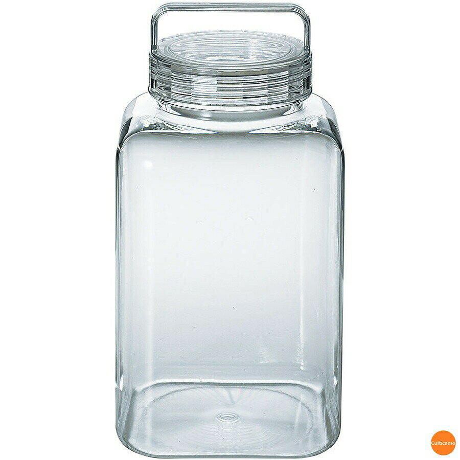 UK　フルーツリカージャー　角型　5.0L　ALK-51[関連：三宝産業 YUKIWA 料理道具 果実酒びん 保存瓶 プラスチック製 梅酒 保存容器]