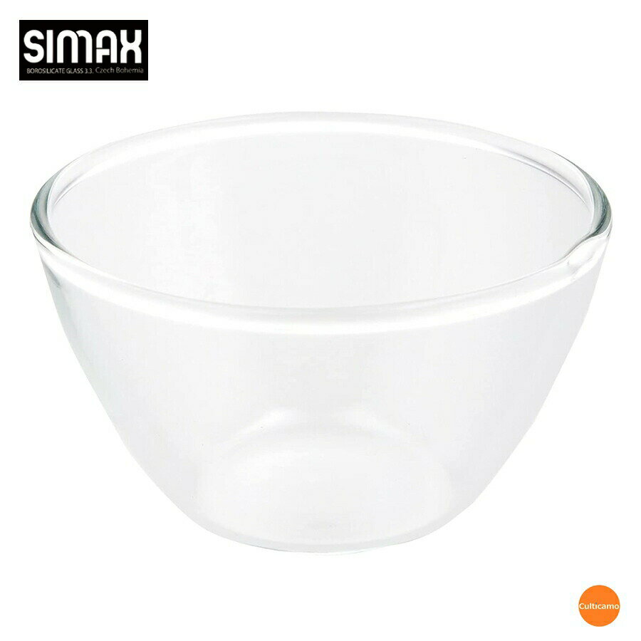サイマックス　耐熱ボウル　8cm　5402　ABC-D9[関連：SIMAX チェコ ブランド ガラス 食器 料理道具 下ごしらえ用品 電子レンジ対応 耐熱ガラス サラダ フルーツ ボール]