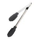 クイジプロ シリコン万能トング ストッパー付 74-708702 12インチ 30.5cm ブラック BBV-24[関連:Cuisipro 調理小物 キッチンツ...