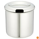 18-8 丸型 バターポット ABT-49[関連:遠藤商事 業務用 卓上用品 バターケース 薬味入れ 福神漬け ガリ 漬物 紅ショウガ 鰹節 丼 カレー お好み...