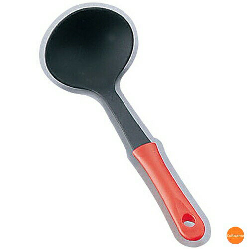 ミニキッチン　ナイロン　お玉　赤　BMN-01[関連：アルティス キッチンツール キッチングッズ ナ ...