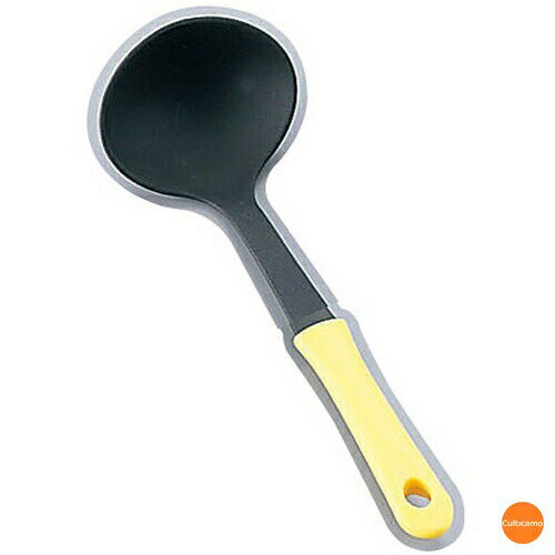 ミニキッチン　ナイロン　お玉　黄　BMN-01[関連：アルティス キッチンツール キッチングッズ ナ ...