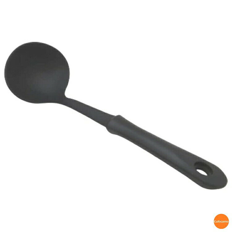 ミニキッチン　ナイロン　お玉　黒　BMN-01[関連：アルティス キッチンツール キッチングッズ ナ ...