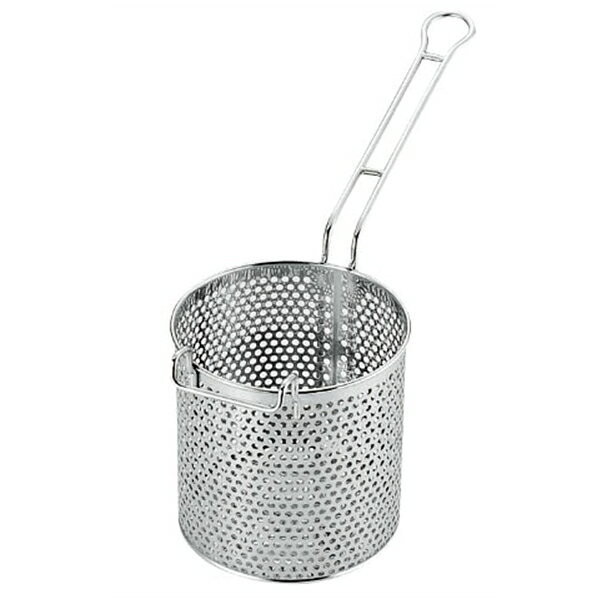 YUKIWA　18-8　パンチング　フランクフルトバスケット　DHL-24［関連：三宝産業 YUKIWA 業務用 料理道..