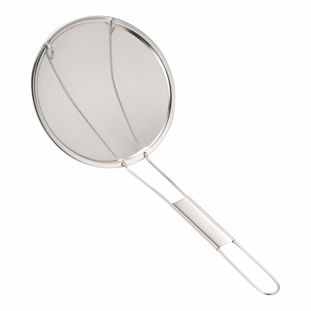 TKG　18-8　並カス揚　中　12cm　細目　40メッシュ　AKS-16［関連：遠藤商事 業務用 揚げ物用品 ステン..