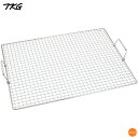 TKG バーベQアミ 40cmx30cm DBC-19[関連:遠藤商事 業務用 日本製 焼物用品 焼物器 アウトドア用品 焼肉 焼き魚 網焼き BBQ バーベキ...