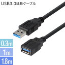  USB3.0 延長ケーブル（端子ブルー） {2}