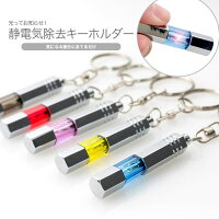 ★メール便送料無料★ 静電気除去キーホルダー{2}