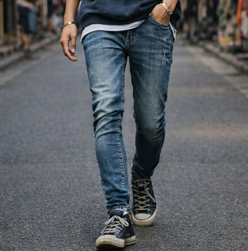 Rakuten - イケオジ パンツ ファッション 春 夏 秋 冬 デニムパンツ メンズ スキニーパンツ ジーンズ メンズファッション 30代 40代 50代 男性ファッション