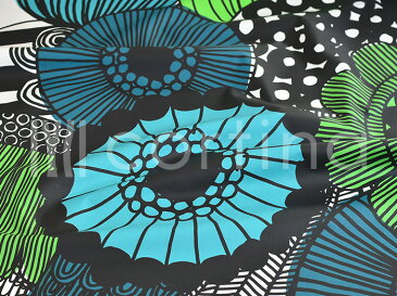 テーブルクロス 撥水 北欧 生地 マリメッコ 145×220cm シールトラプータルハ marimekko SIIRTOLAPUUTARHA グリーン 花柄 おしゃれ かわいい 防水 モダン コーティング 生地 加工