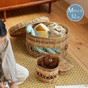 shesay シセイ 洗えるバスケット オーバル Mサイズ 32cm 蓋付き(3)