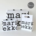 marimekko マリメッコ 公式ショップバッグ ロゴ 紙袋