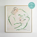 ▼20%OFF▼ポスター 北欧 LOVE ME NOT 70×70cm 70x70cm ファインリトルデイ Fine Little Day