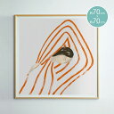 ▼20%OFF▼ポスター 北欧 OWN STROKES 70×70cm 70x70cm ファインリトルデイ Fine Little Day