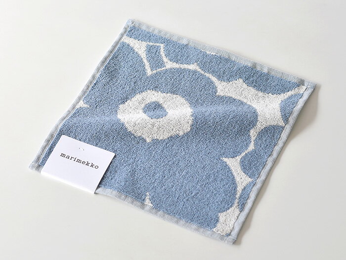 marimekko マリメッコ ミニタオル UNIKKO ウニッコ ブルーグレー 2024SSのサムネイル