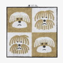 WARMGREY TAIL ウォームグレーテイル ハンドタオル FLUFFY DOG 34×34cm