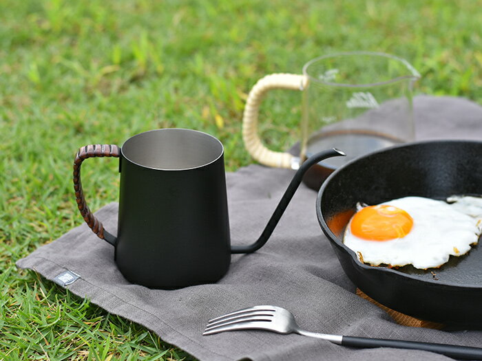 ドリップポット 390ml 1〜2杯用 ブラック マット グローカルスタンダードプロダクツ ツバメ ラタン コーヒー ツバメシリーズ GLOCAL STANDARD PRODUCTS ギフト