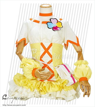 キュアパイン　山吹祈里（やまぶき いのり） ハートキャッチプリキュア!　 コスプレ衣装 コスプレシャス