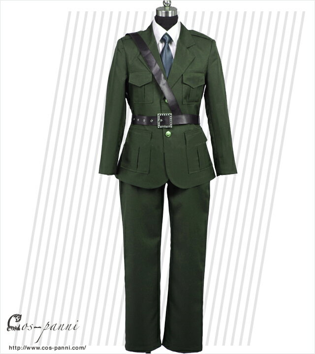 ヘタリア Axis powers　イギリス　アーサー・カークランド軍服　 コスプレ衣装 コスプレシャス