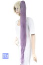 バンス 105cm【藤色】 ウィッグ つけ毛 ポニテ ポイントウィッグ 耐熱(014 ba-t2403)