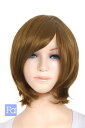 ショートボブ 【アンバー】【ウィッグネット付】コスプレウィッグ ボブウィッグ ショートウィッグ 耐熱(bo-m300)