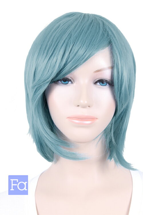 ショートレイヤー 【勿忘草(わすれなぐさ)】【ウィッグネット付】コスプレ ウィッグ うぃっぐ ショート 耐熱(la-t4127)