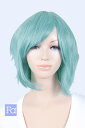 ウィッグ ショート レイヤー 【浅葱色(あさぎいろ)】【ウィッグネット付】コスプレ ウイッグ うぃっぐ wig 耐熱 (la-t4825)
