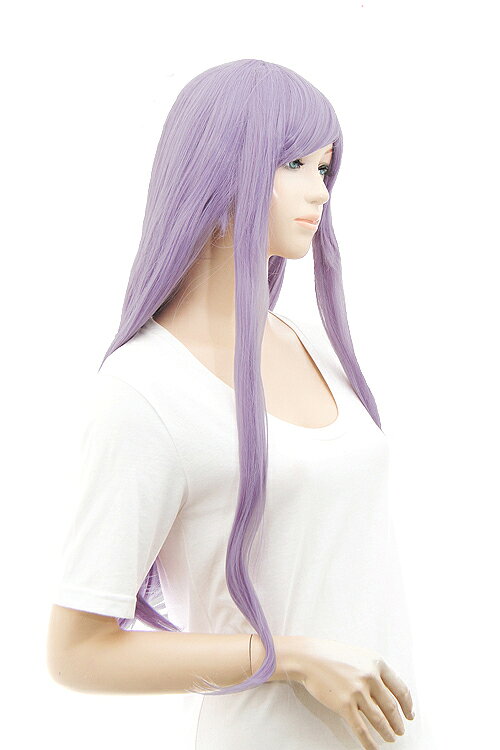 ロングストレート77cm【ライラック】【ウィッグネット付】コスプレウィッグ ウイッ...