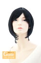 ライトショート 【コズミックブルー】【ウィッグネット付】コスプレウィッグ ボブウィッグ ショートウィッグ 楽 軽い 安い 耐熱 (ls-bb0017)