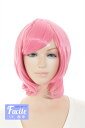 ショートボブ 【フェアリーストロベリー】【ウィッグネット付】コスプレウィッグ 耐熱 コス パーティー コスチューム 変装 仮装 アニメ 学園祭 新年会 結婚式(116 bo-b0007)
